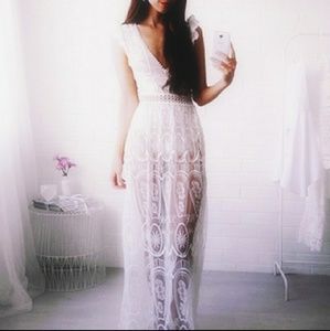 Stunning white Lace Dress